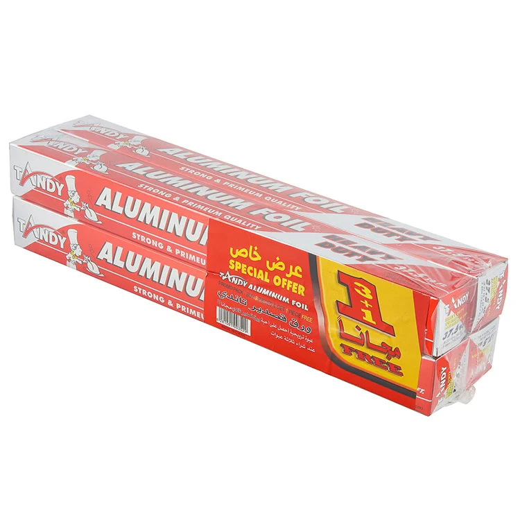 Rotoli da cucina per confezionamento alimenti Foglio di alluminio